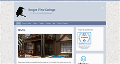 Desktop Screenshot of krugerviewcottage.co.za